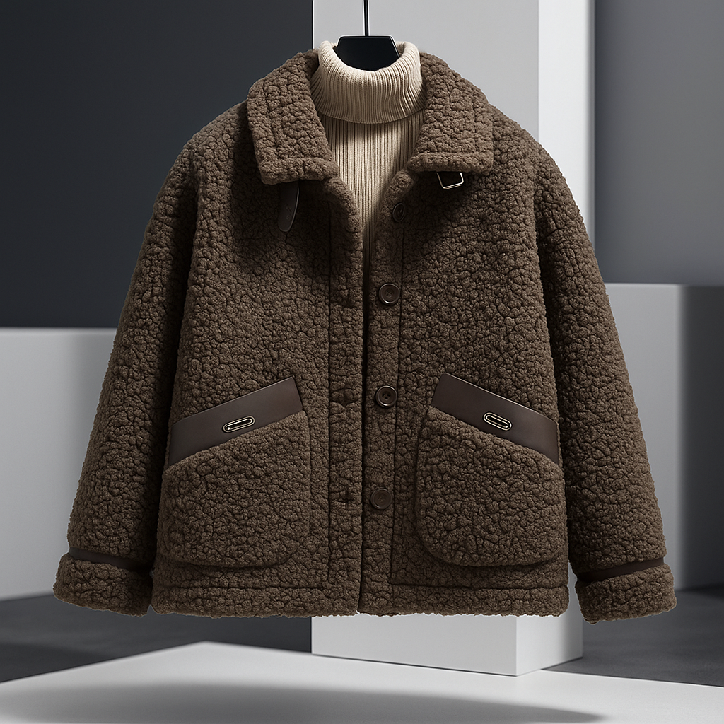 Lopez Moda Sherpa Chaqueta