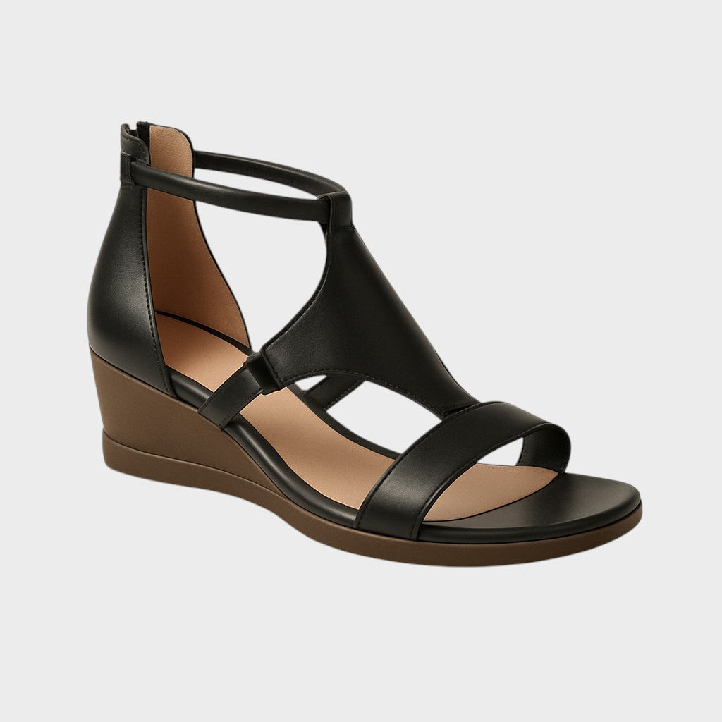 Livia | Sandalias Ortopédicas De Cuero
