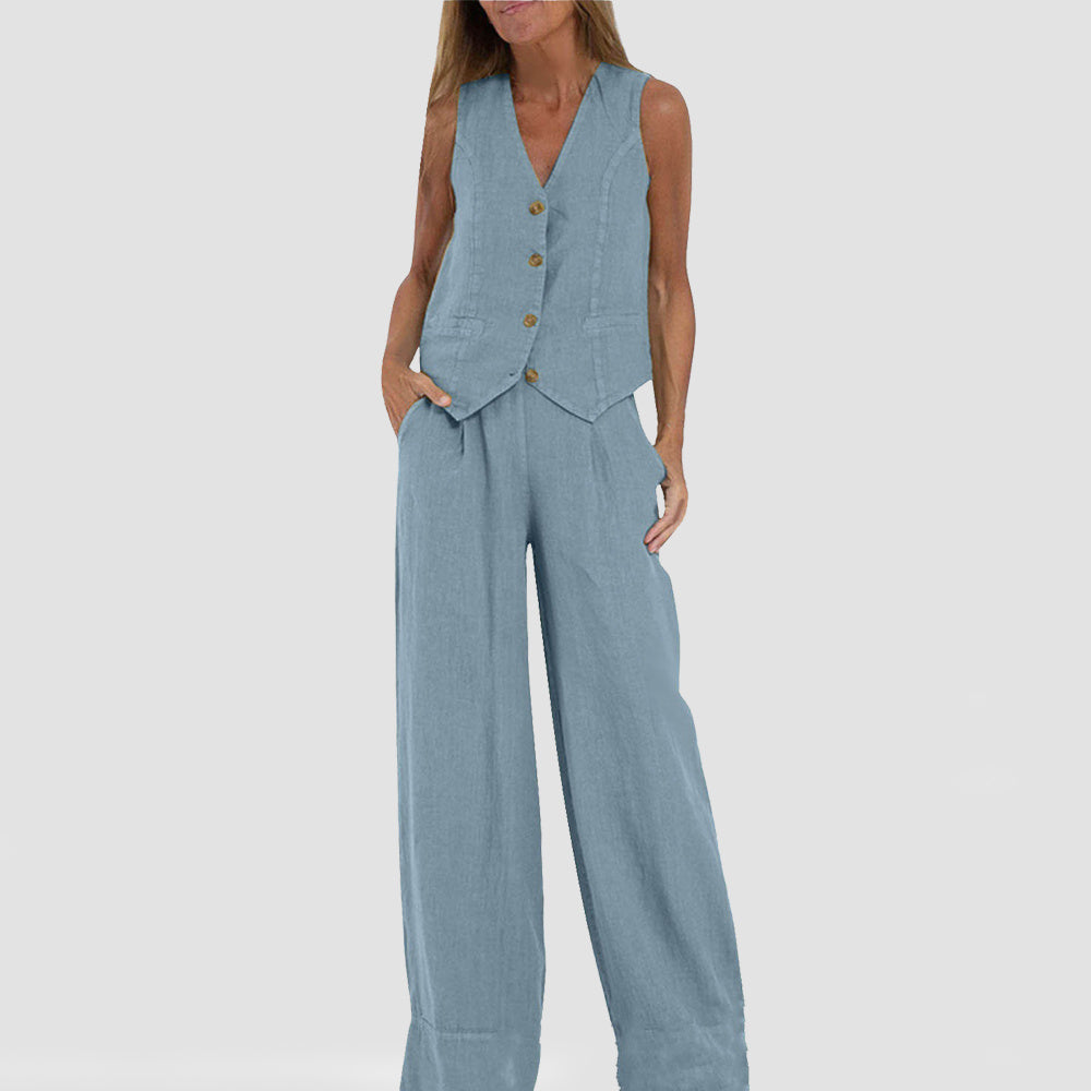 Mary | Conjunto de Chaqueta y Pantalón