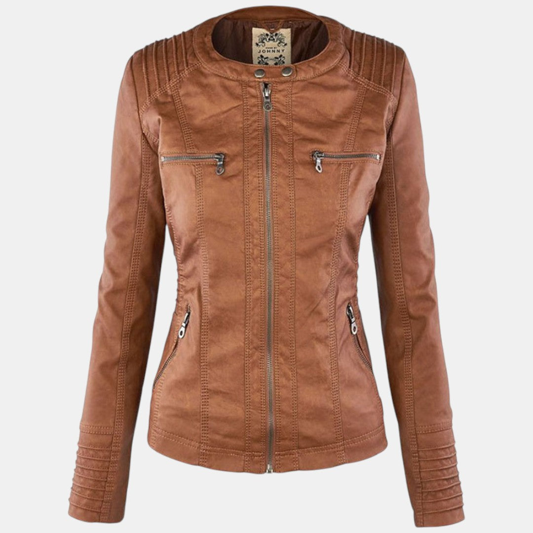 Monika - Chaqueta de cuero
